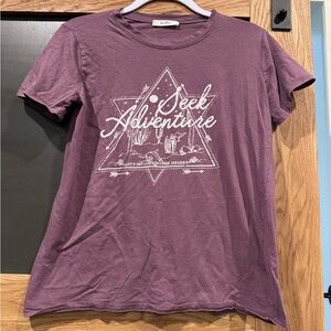 Tres Bien Purple Short Sleeve Tee